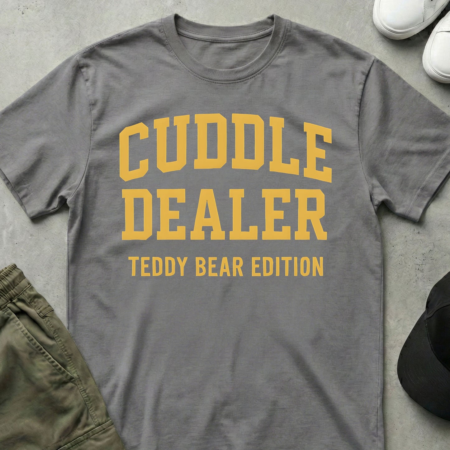 Cuddle Dealer T-Shirt Sport Grey