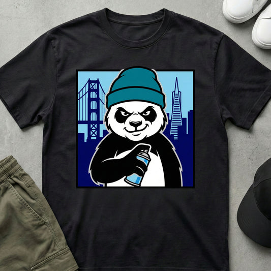 Skyline Sprayer T-Shirt Black