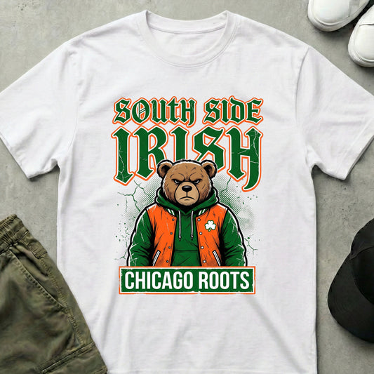 South Side Irish T-Shirt White