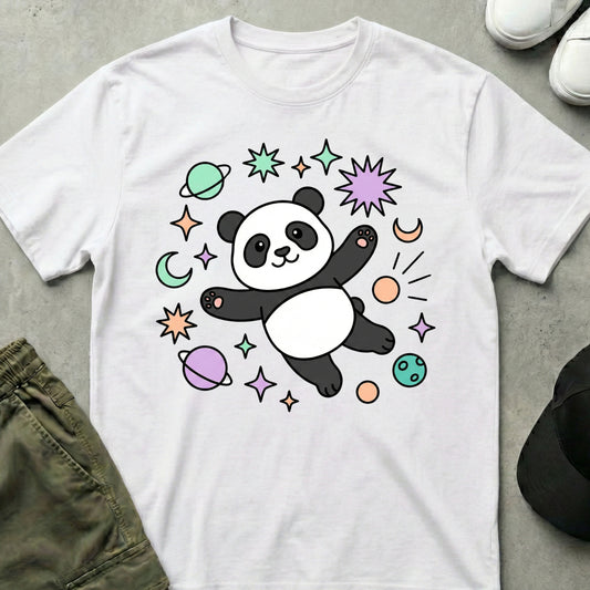Space Panda T-Shirt White
