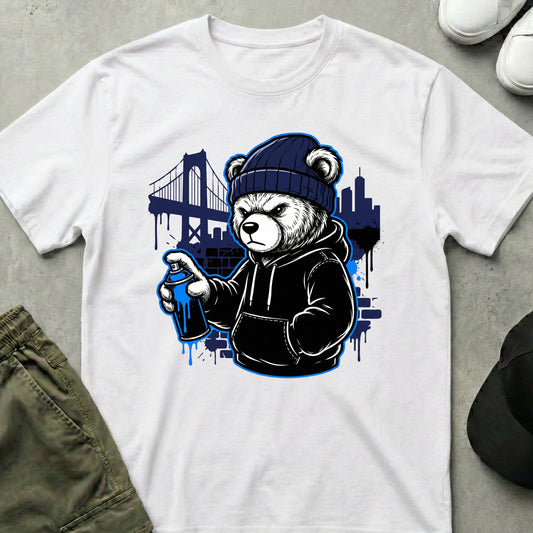 Spray Can Rebel T-Shirt White