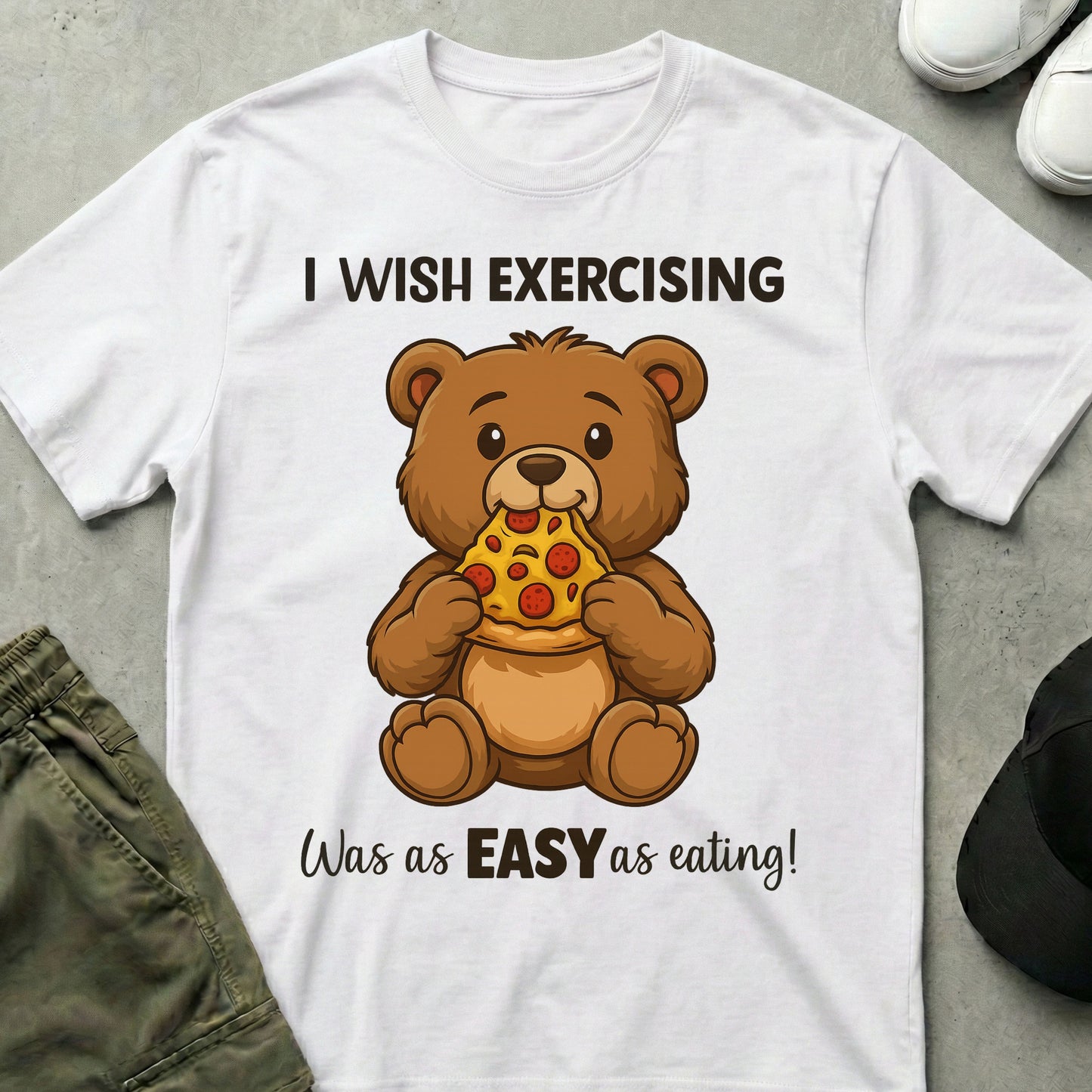 Happy Eater T-Shirt White