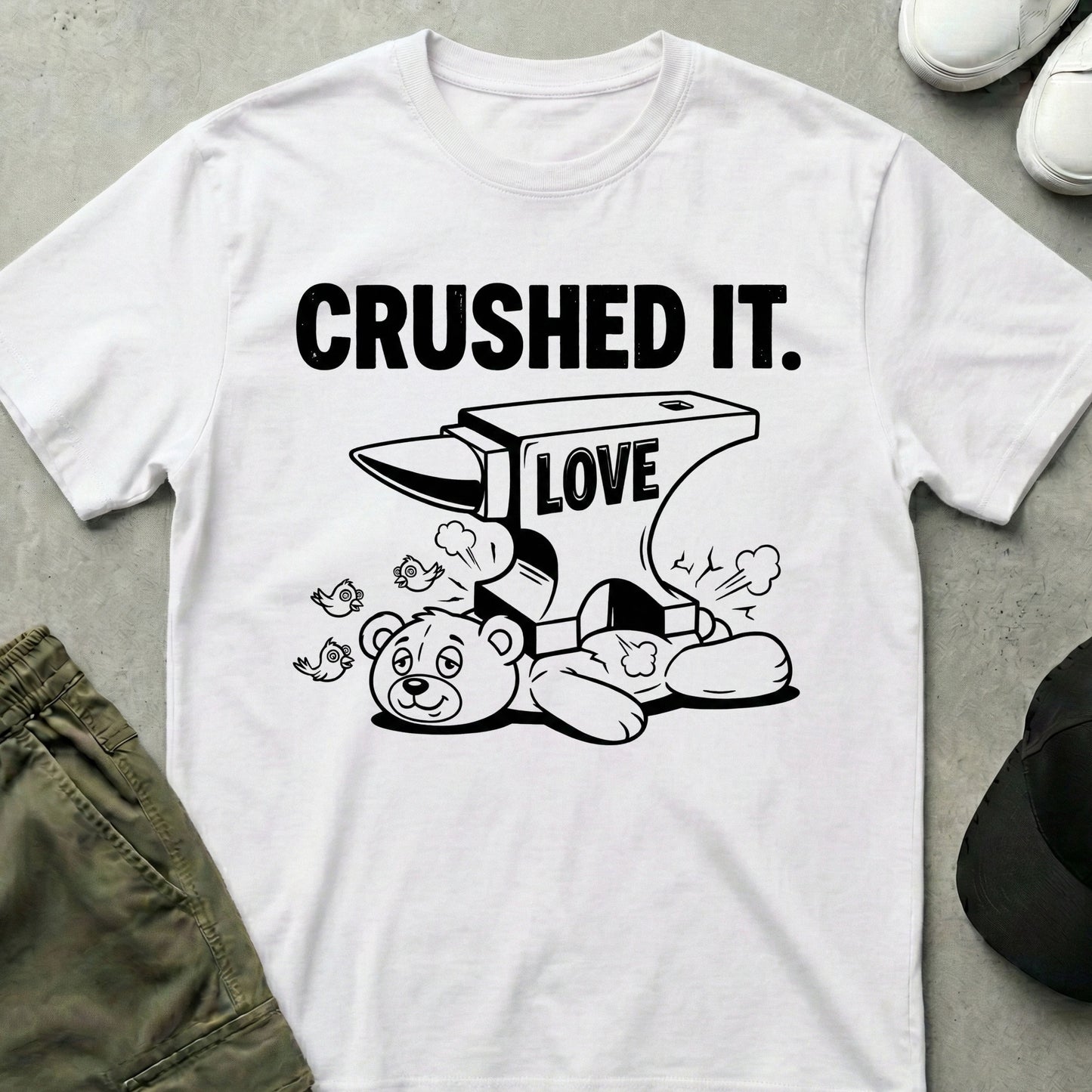 Love Crush T-Shirt White L