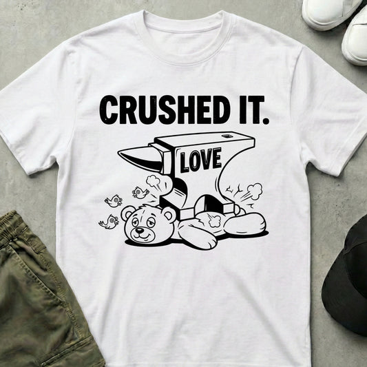 Cool Teds Teddy-Bear Love Crush T-Shirt White / L