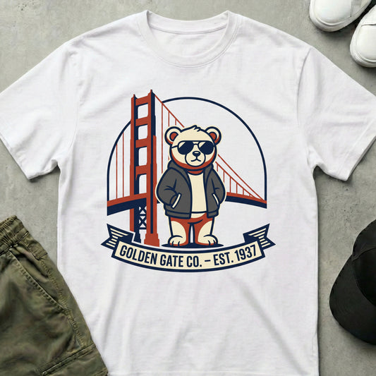 Golden Gate T-Shirt White