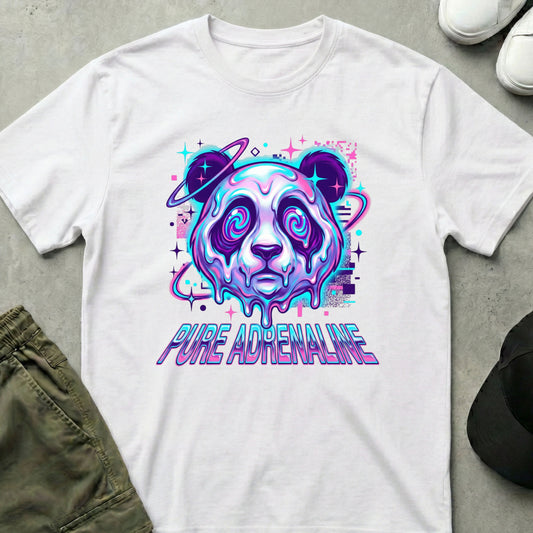 Cosmic Swirl T-Shirt White