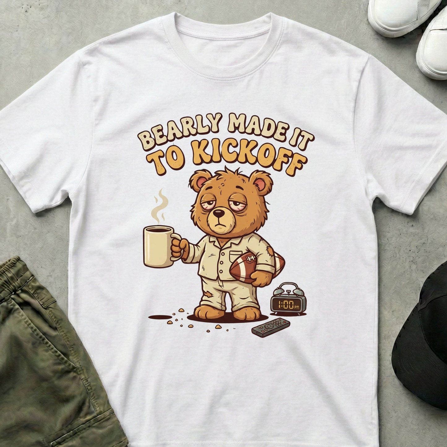Kickoff Coffee T-Shirt White