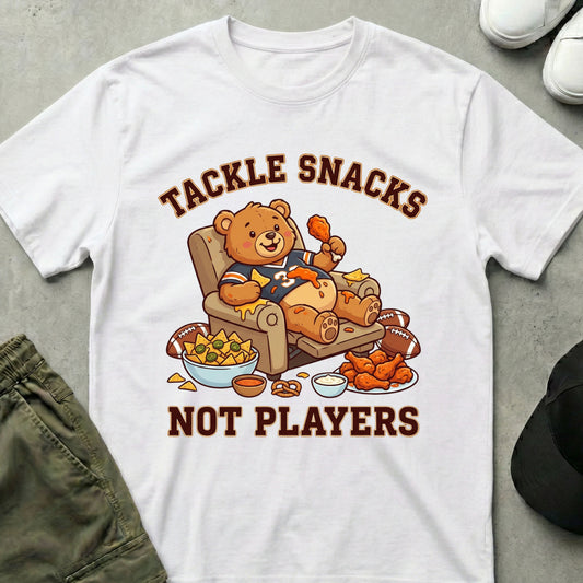 Cool Teds Teddy-Bear Nacho Defense T-Shirt White / S