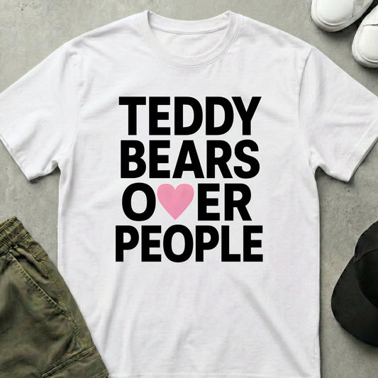 Printify Teddy-Bear Teddy Lover T-Shirt White / S
