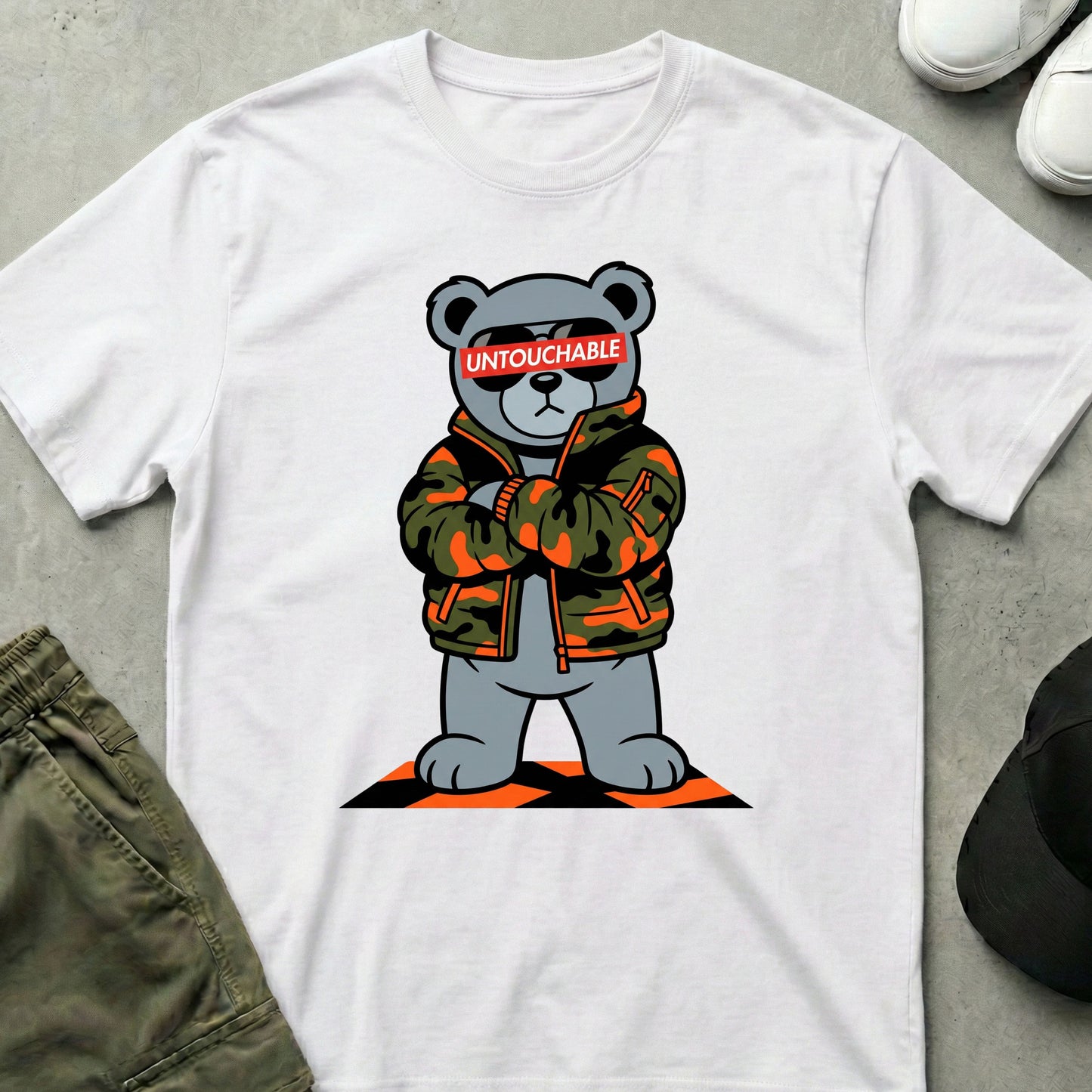Hands Off T-Shirt White