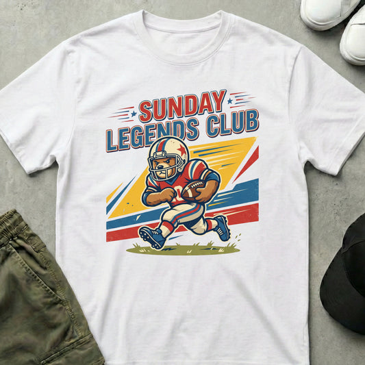 Cool Teds Teddy-Bear Gridiron Legends T-Shirt White / S