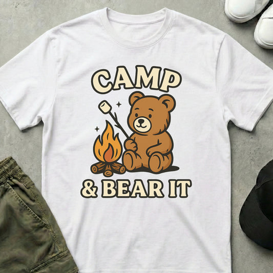 Cool Teds Teddy-Bear Toasty Ted T-Shirt White / S