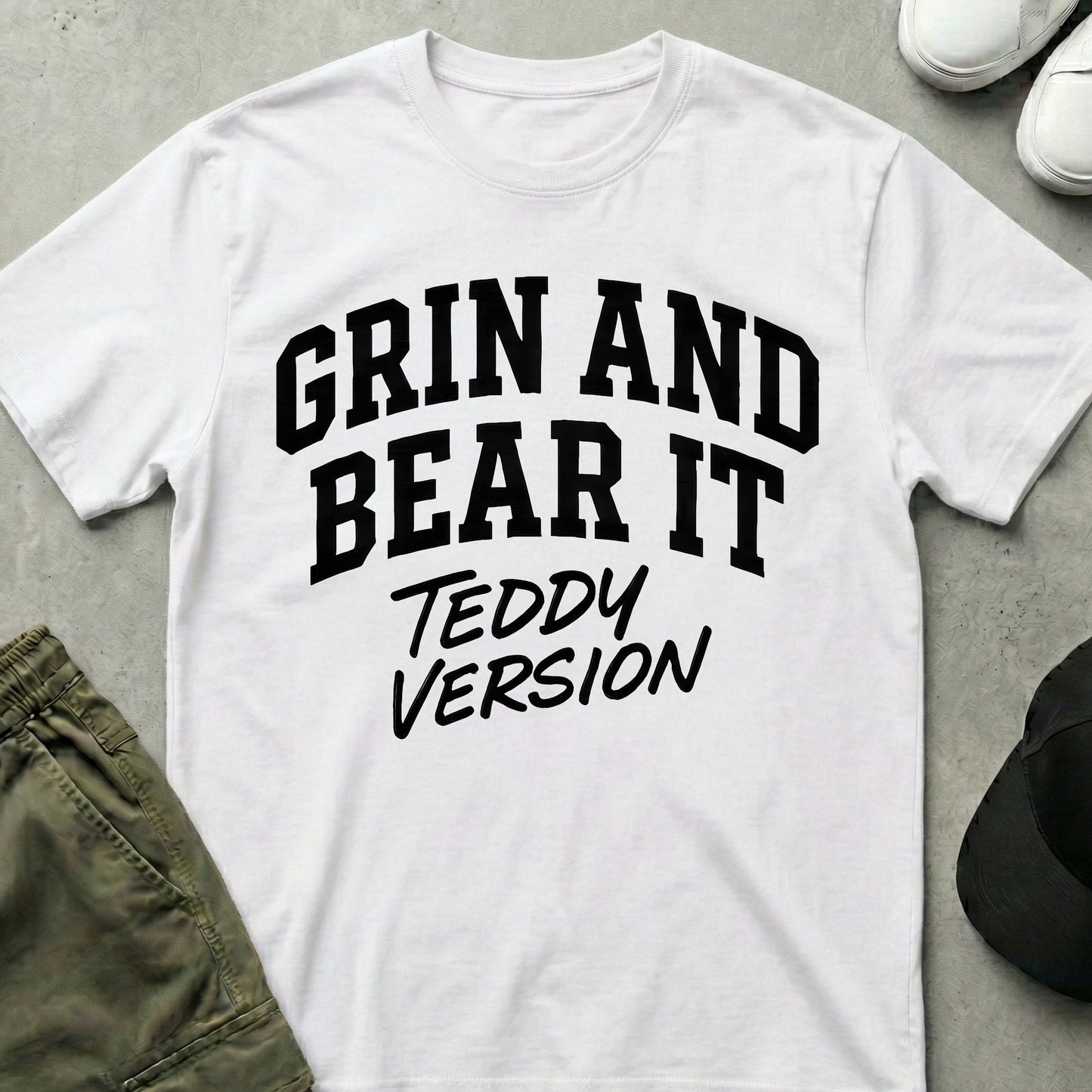 Grin & Bear T-Shirt White