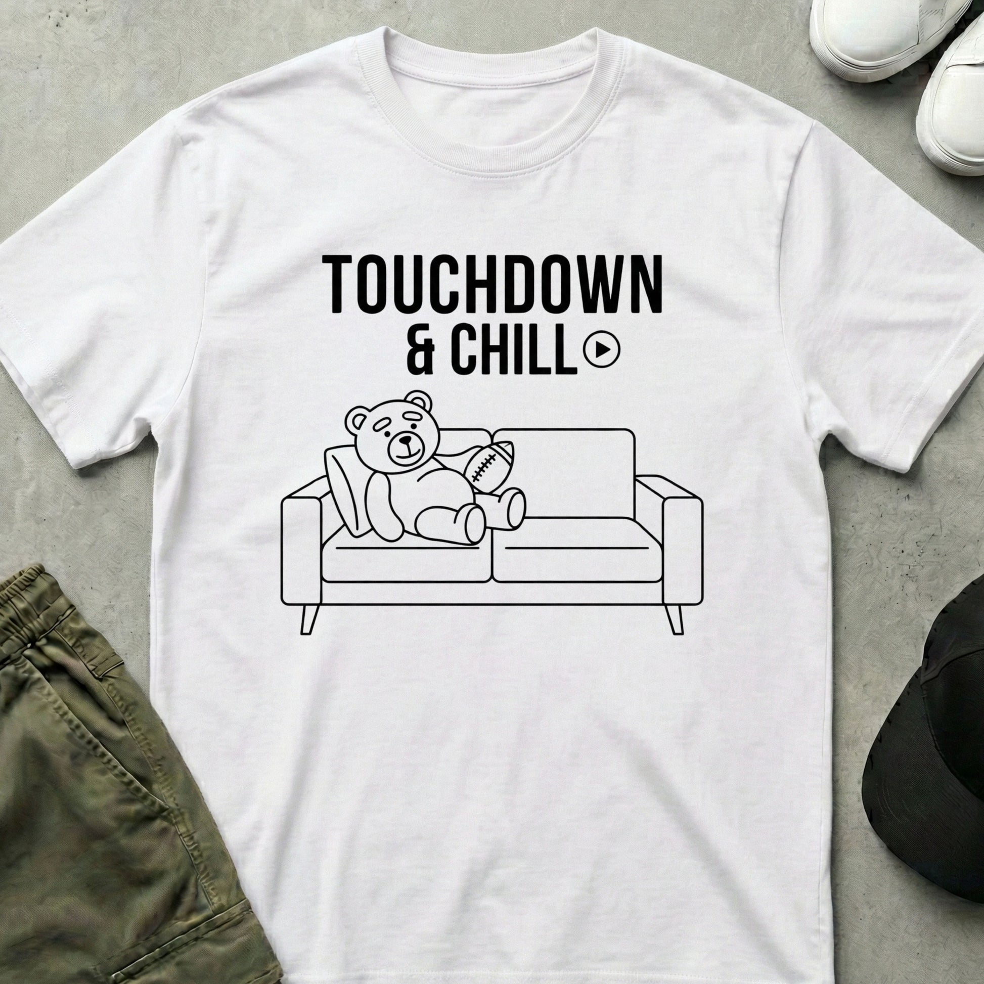 Playoff Lounge T-Shirt White