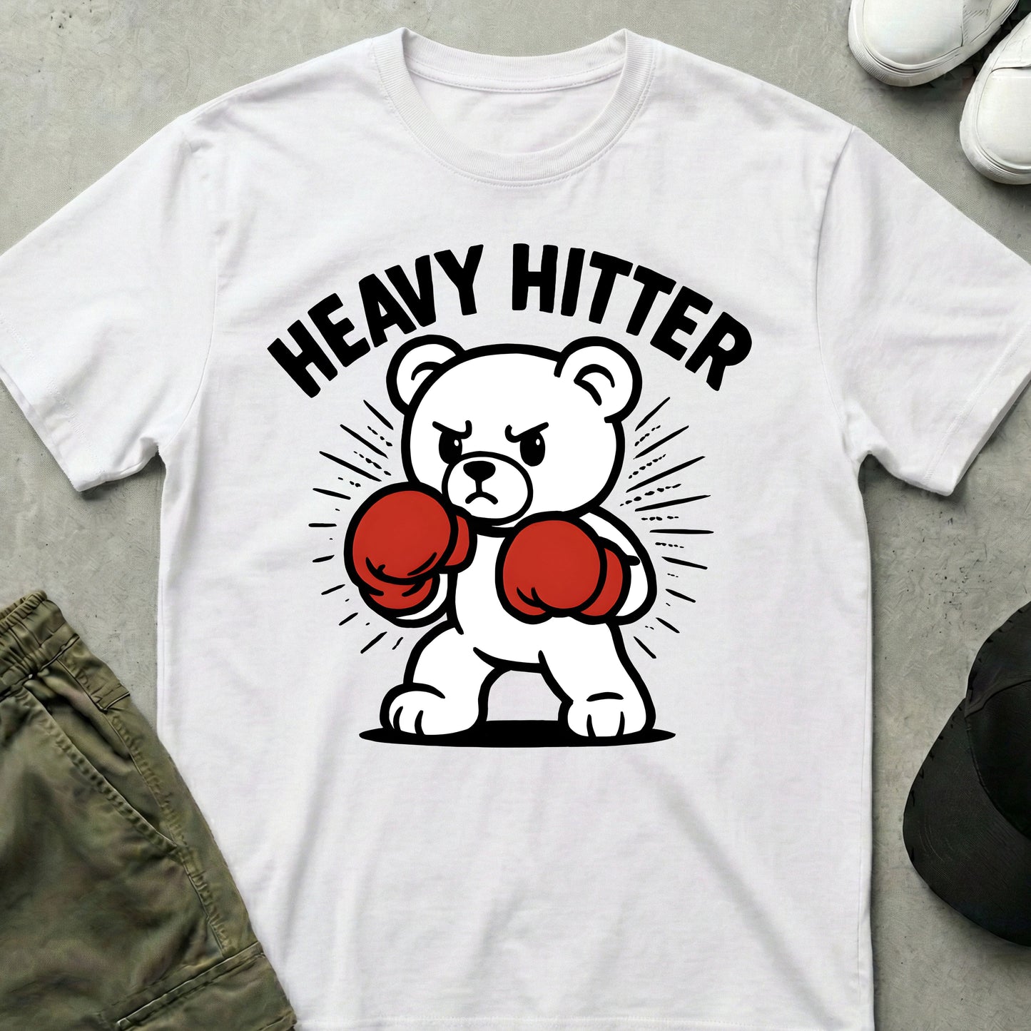 Heavy Hitter T-Shirt White