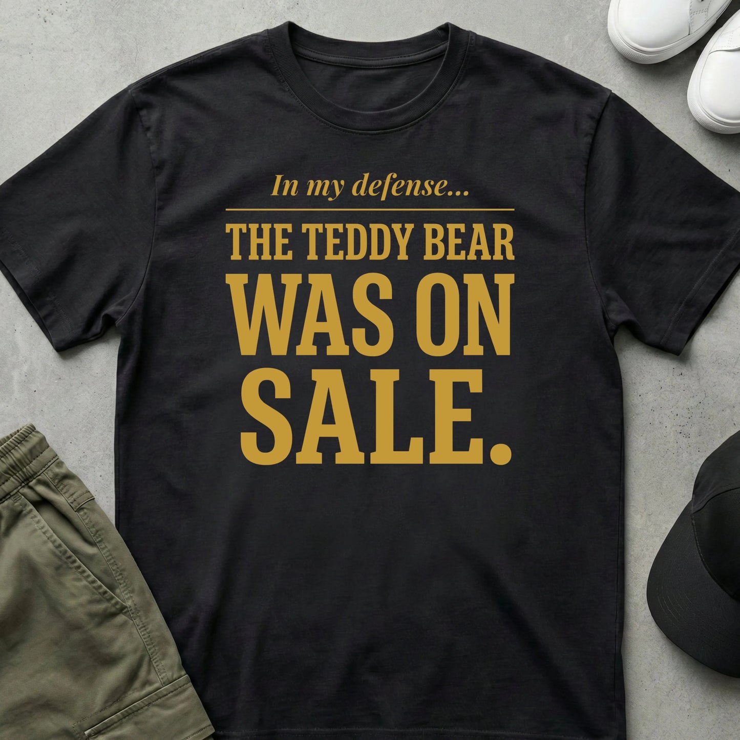 My Defence T-Shirt Black