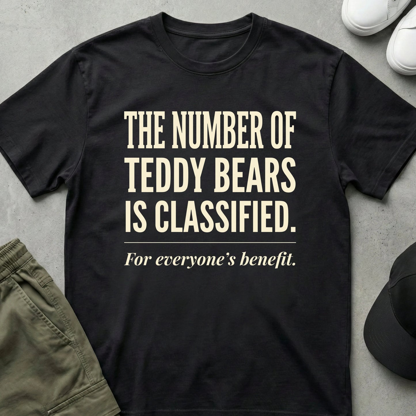 Classified T-Shirt Black