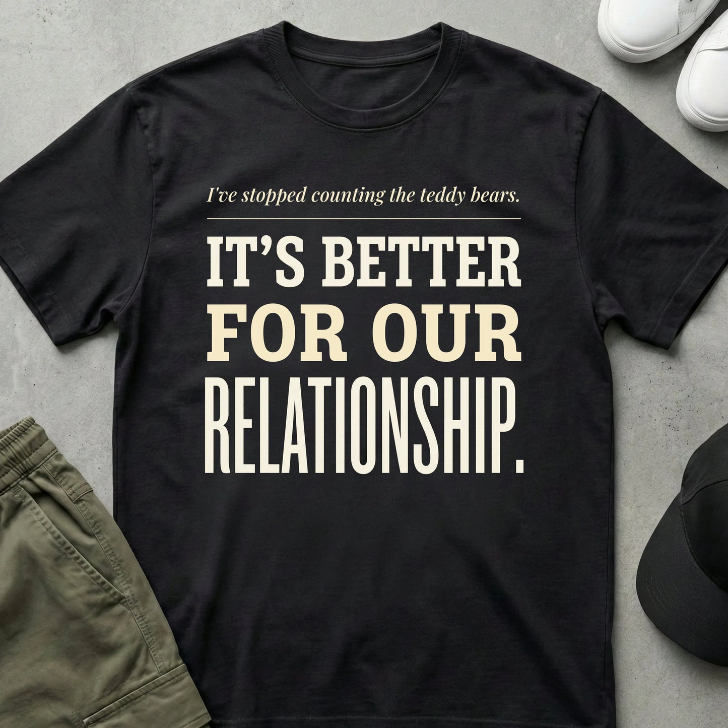 Stopped Counting T-Shirt Black