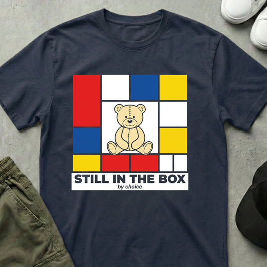 Box Bear T-Shirt Navy