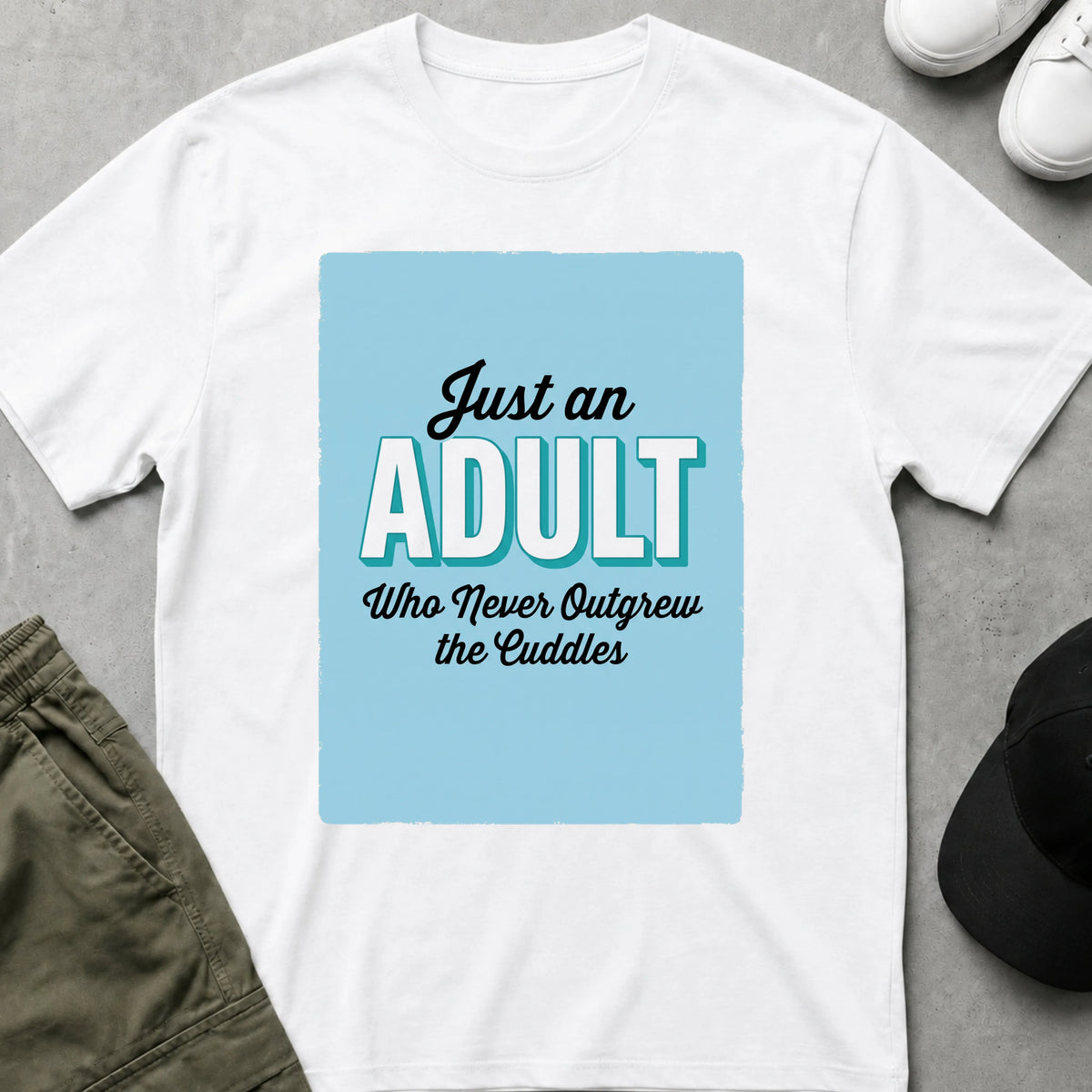 Cool Teds Teddy-Bear Adult T-Shirt White / S