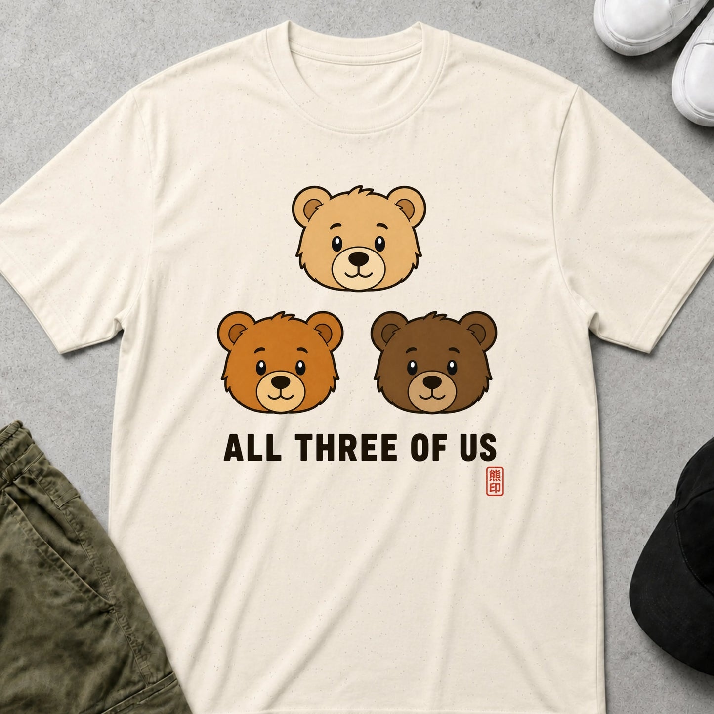 All 3 T-Shirt Natural