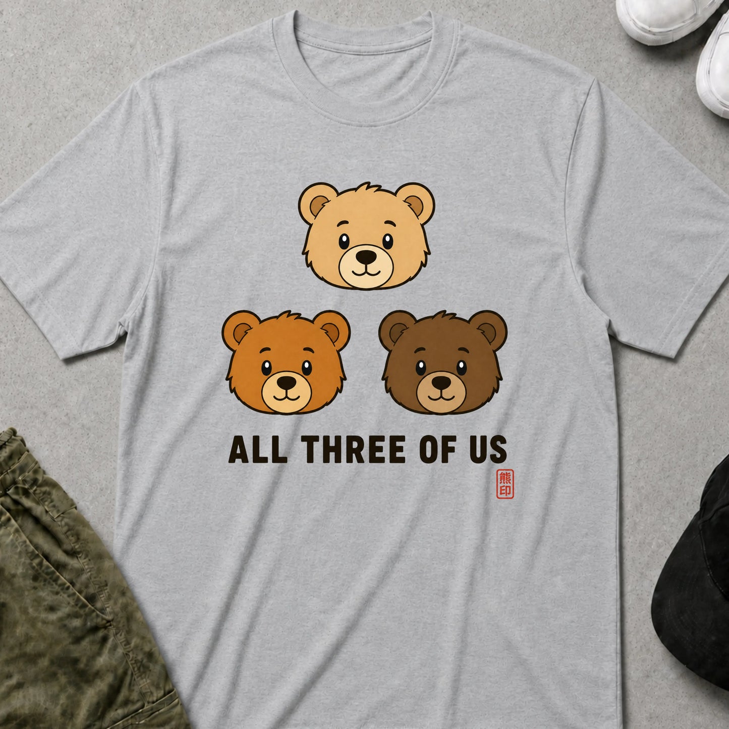 All 3 T-Shirt Sport Grey