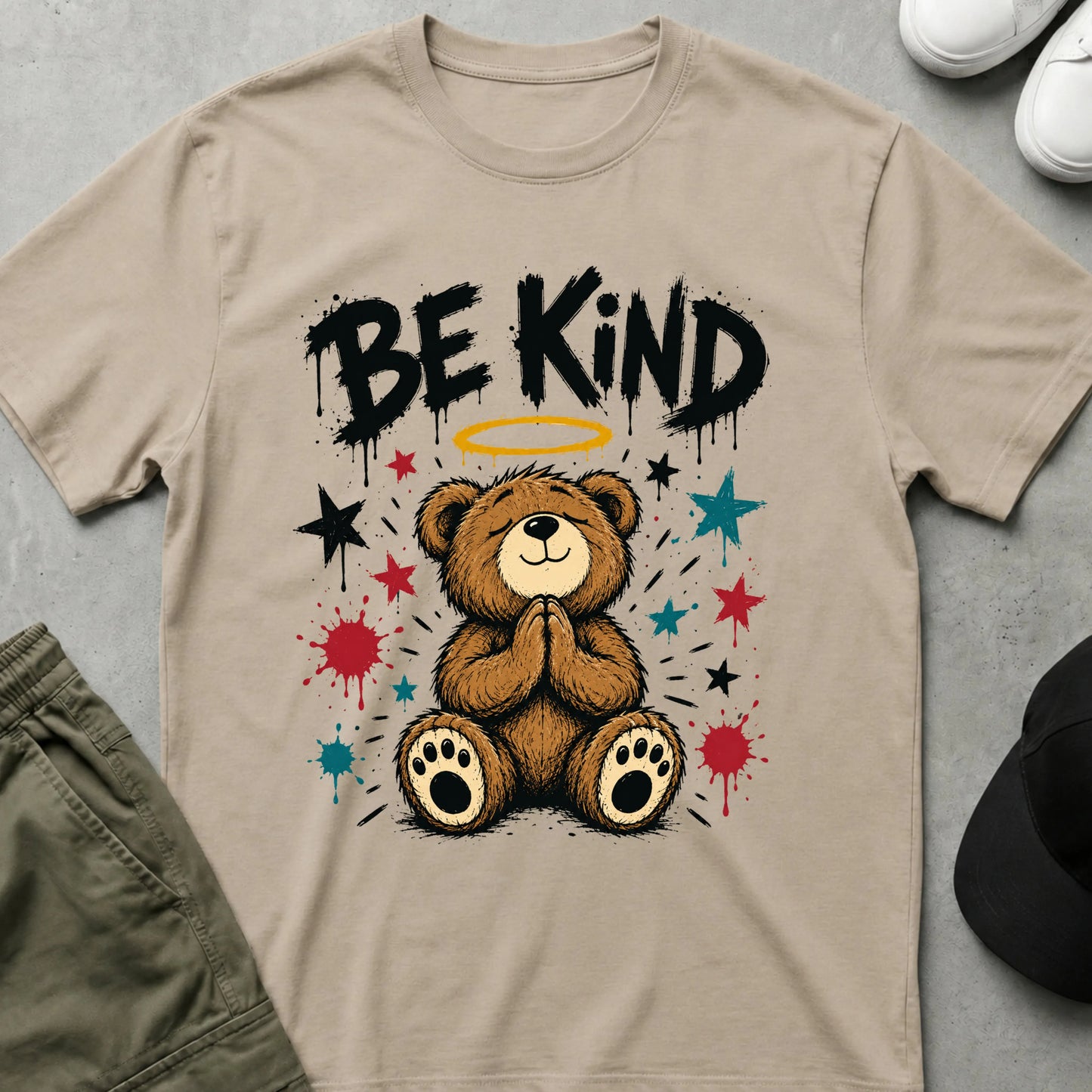 Be Kind T-Shirt Sand