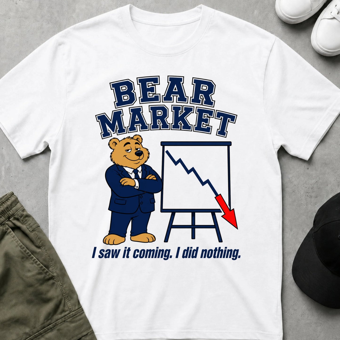 Bear Market T-Shirt White