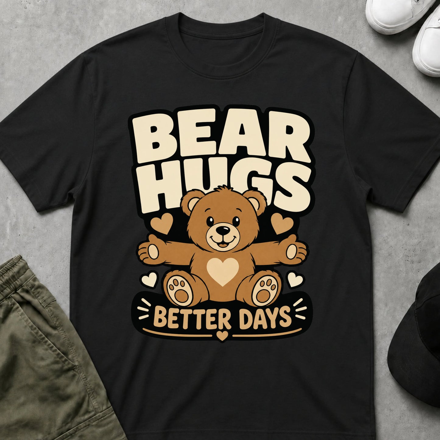 Better Days T-Shirt Black