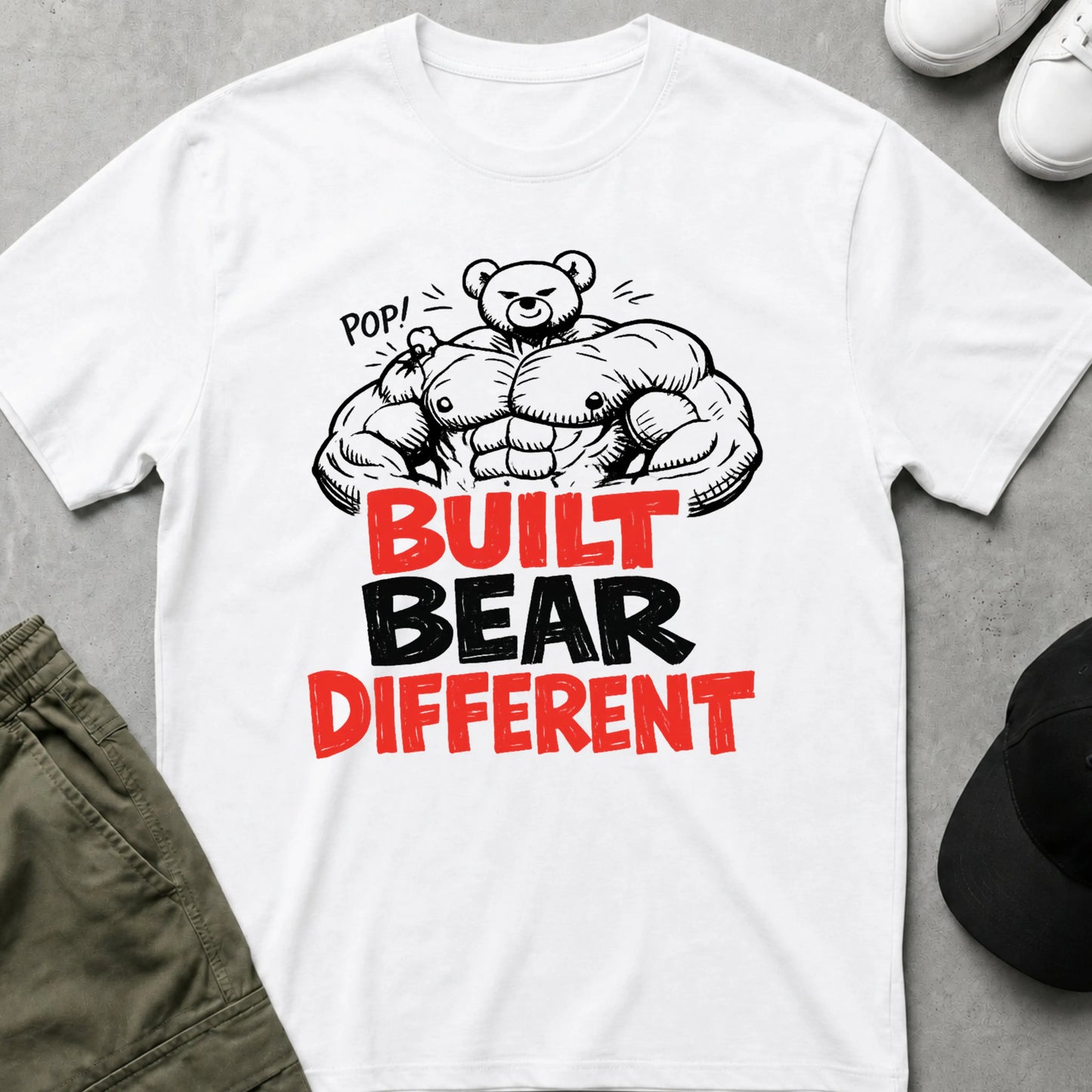 Big Bear T-Shirt White