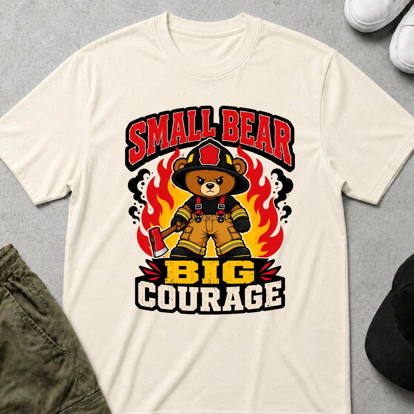 Big Courage T-Shirt Natural