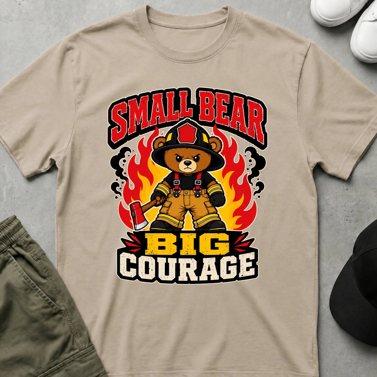Big Courage T-Shirt Sand