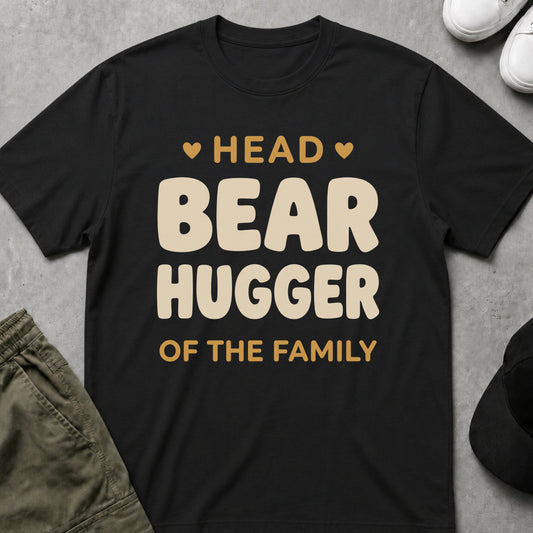 Chief Hug Officer T-Shirt Black