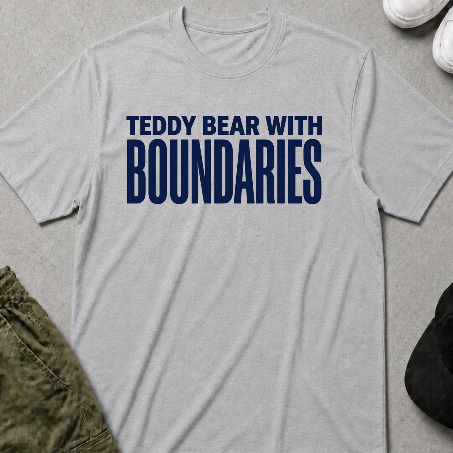 Boundaries T-Shirt Sport Grey