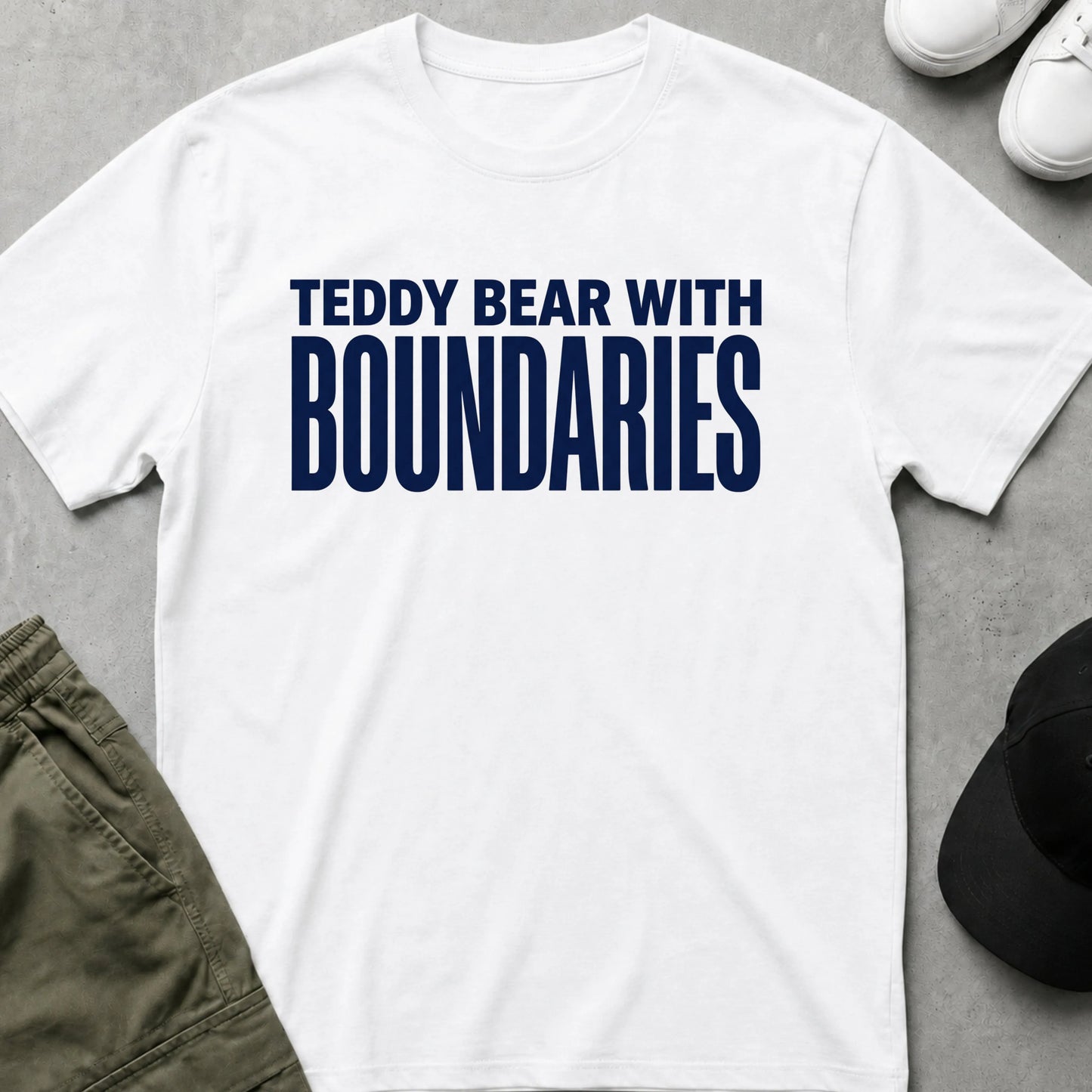 Boundaries T-Shirt White