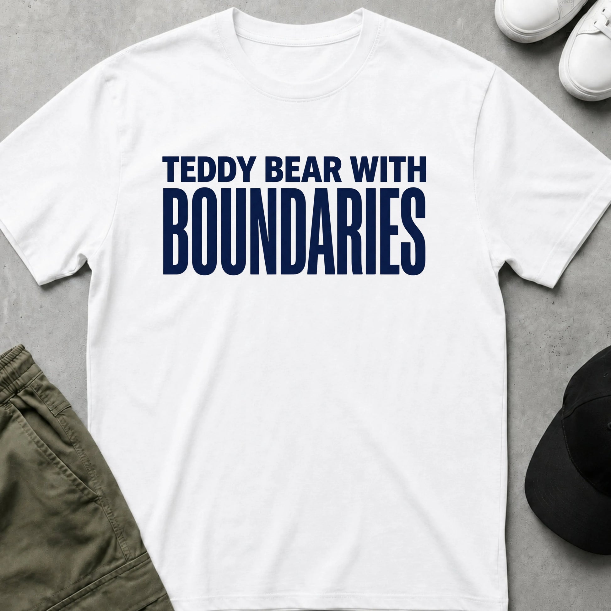Boundaries T-Shirt White