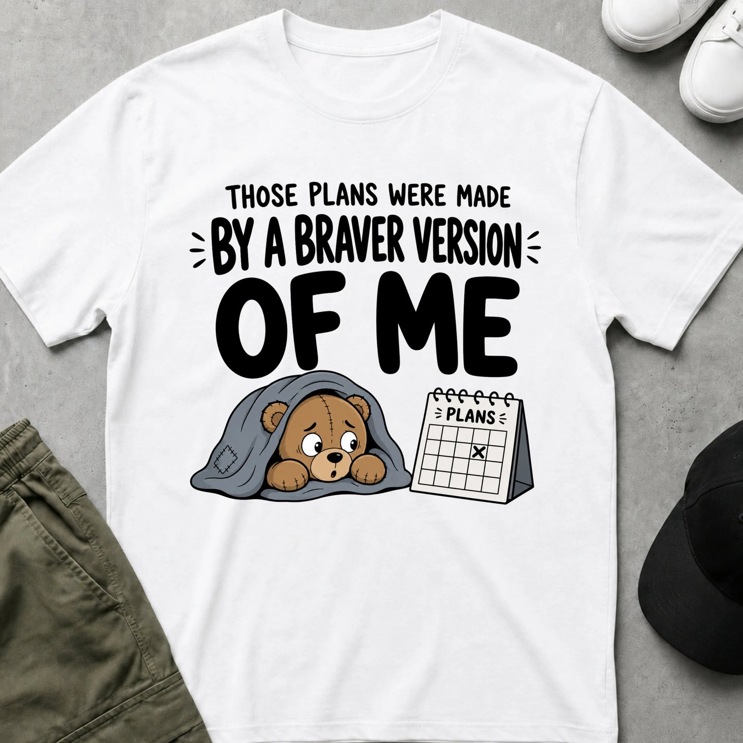 Braver Version T-Shirt White