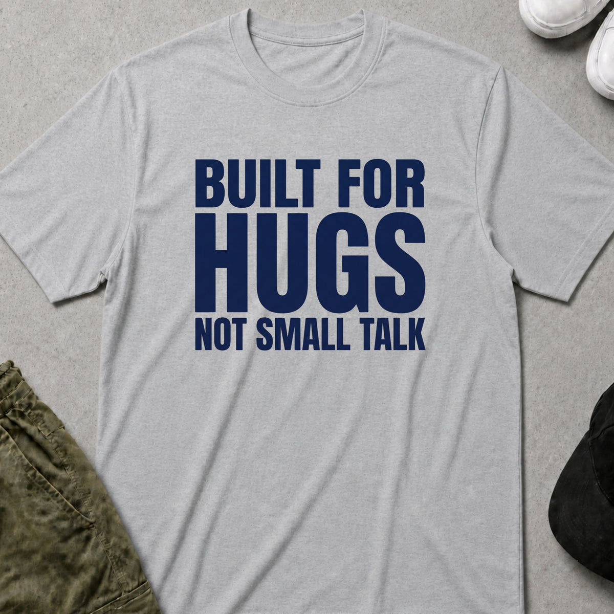 Built for Hugs T-Shirt Sport Grey