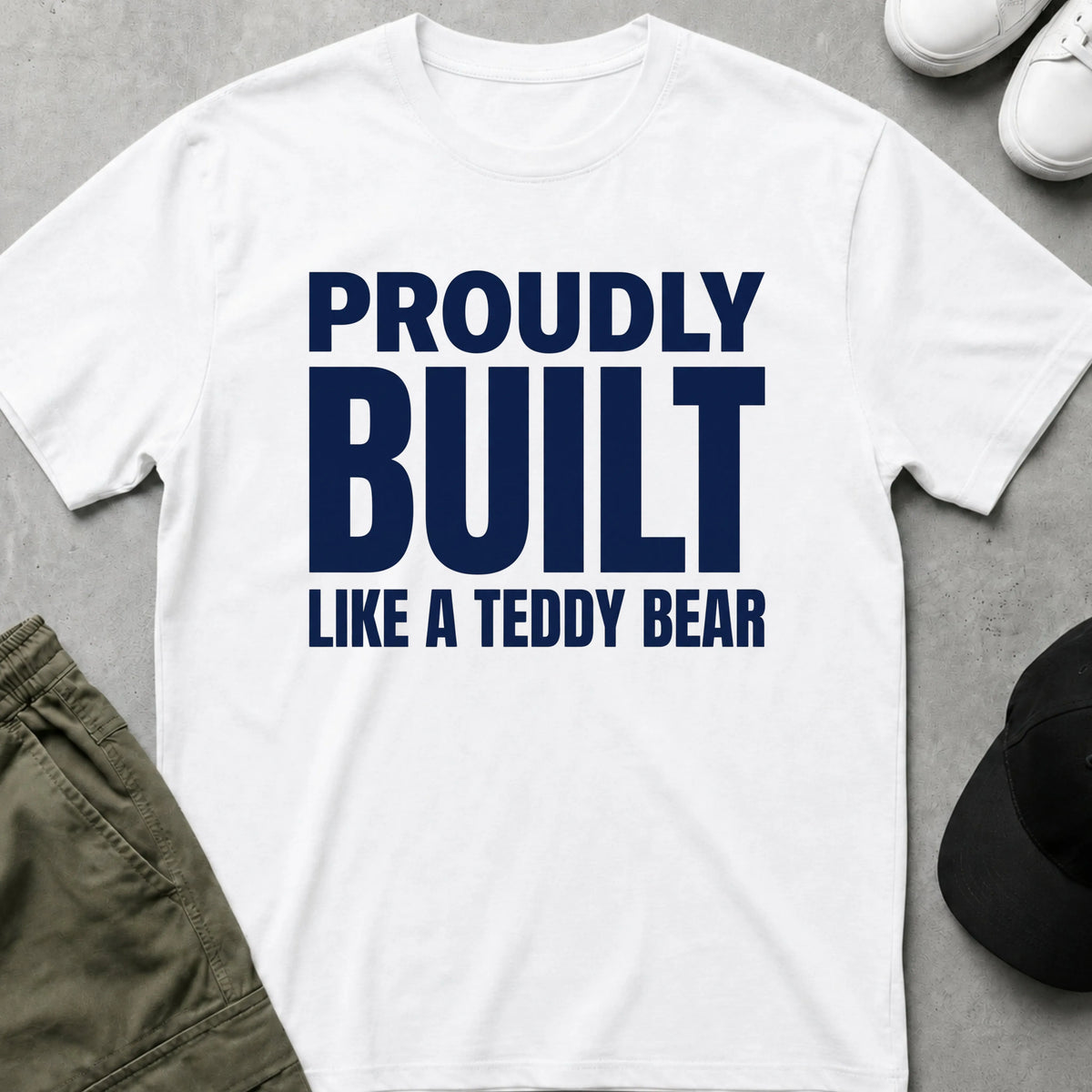Built Proudly T-Shirt White
