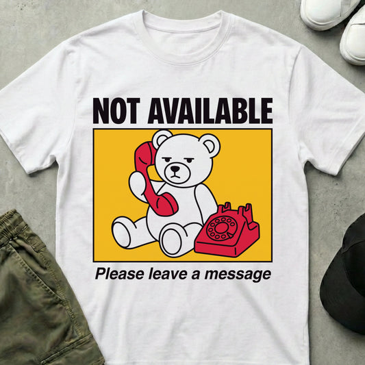 Not Available T-Shirt White