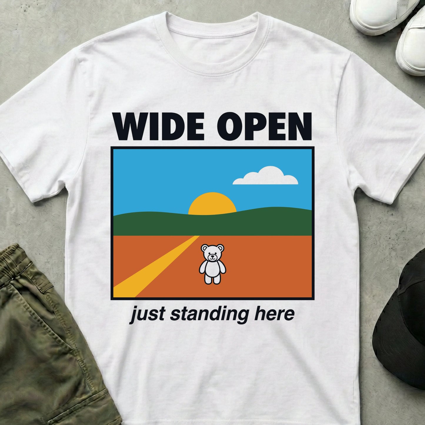 Open Road T-Shirt White