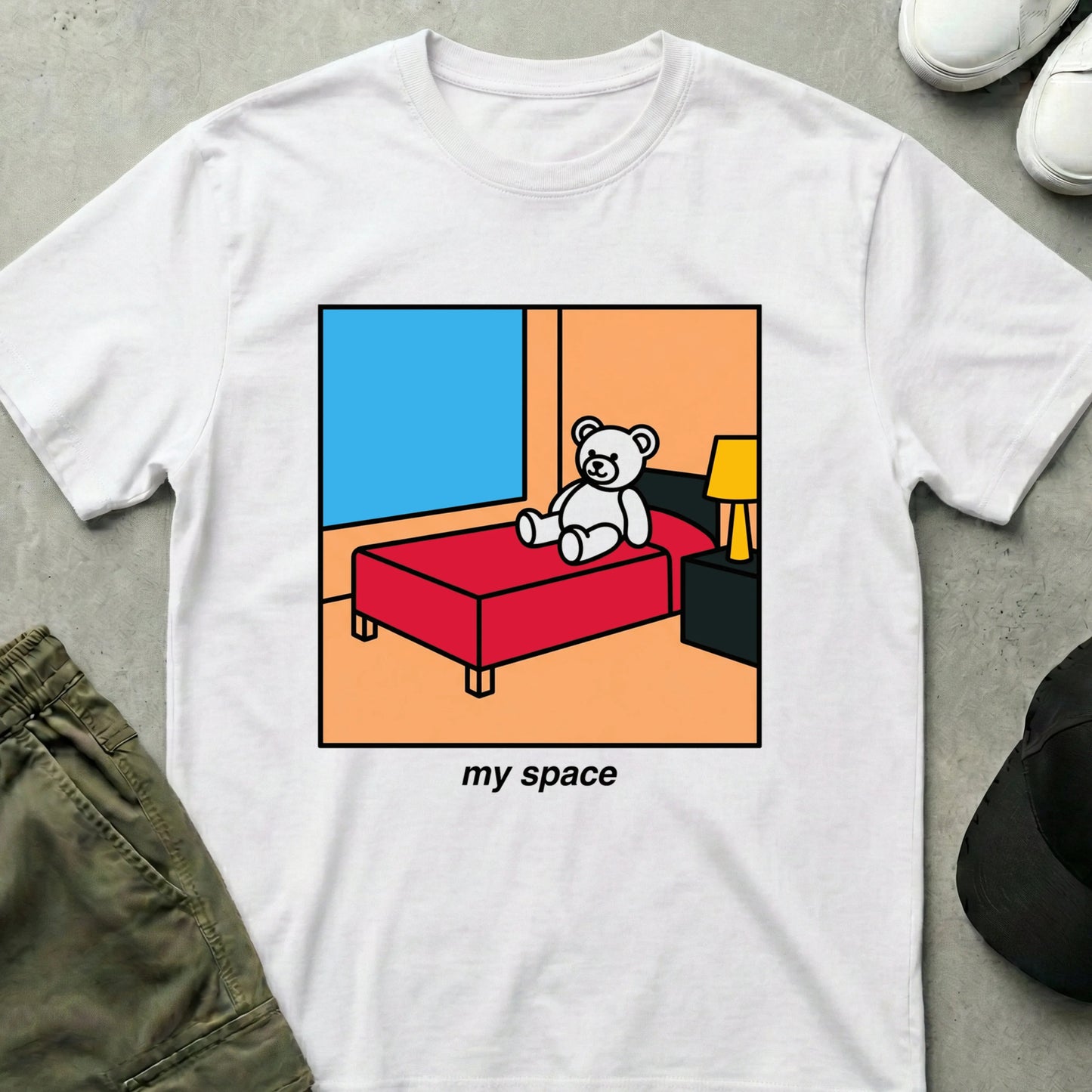My Space T-Shirt White