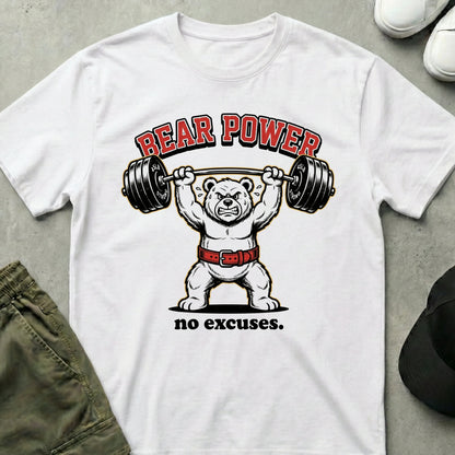 Bear Power T-Shirt White