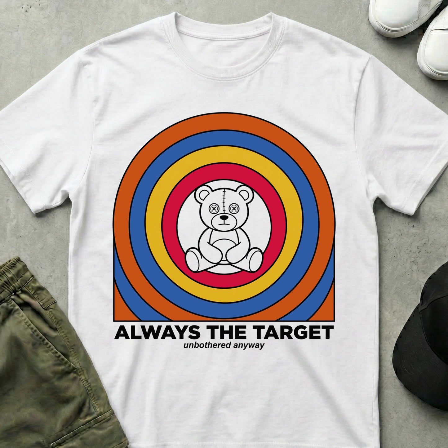 Bullseye T-Shirt White