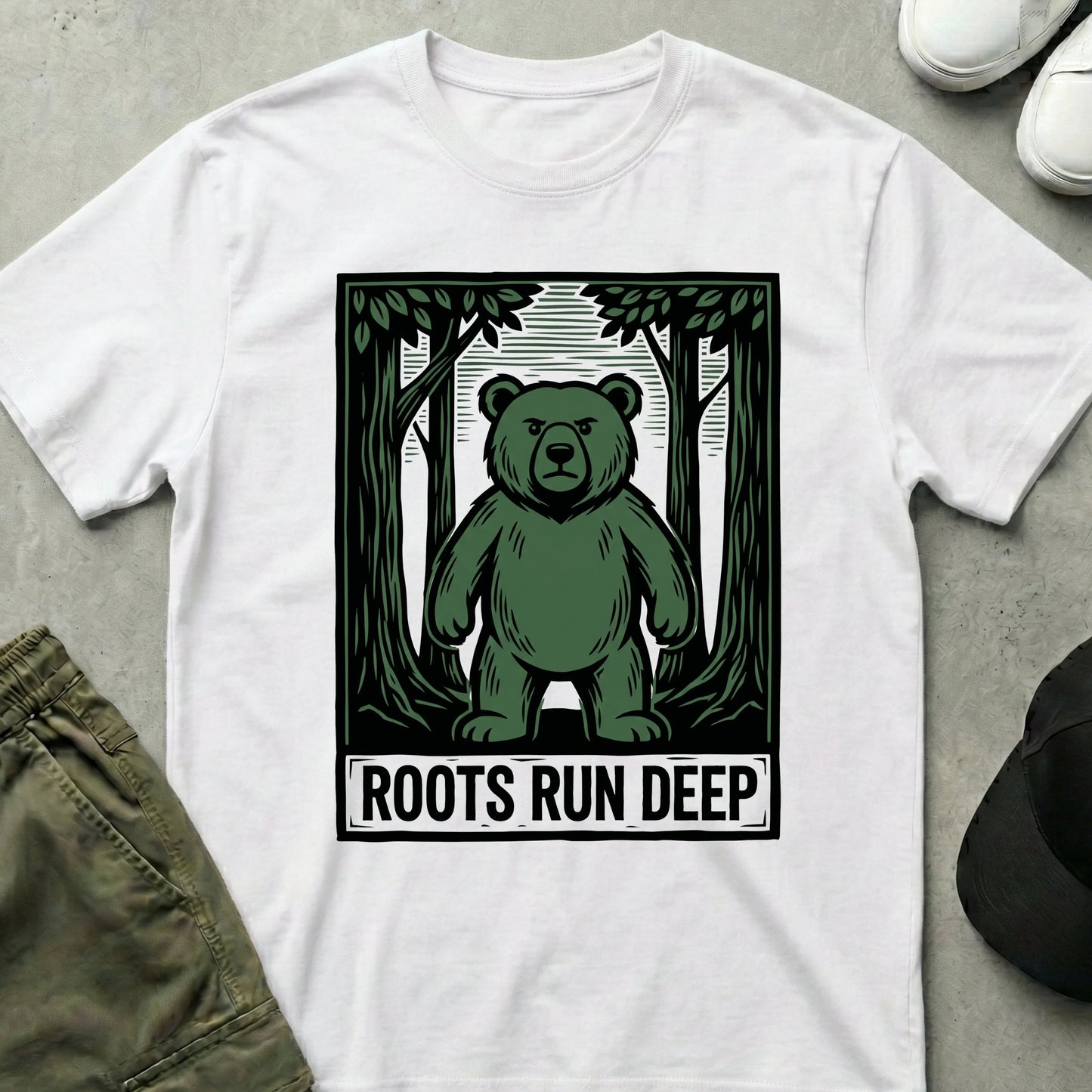 Deep Roots T-Shirt White