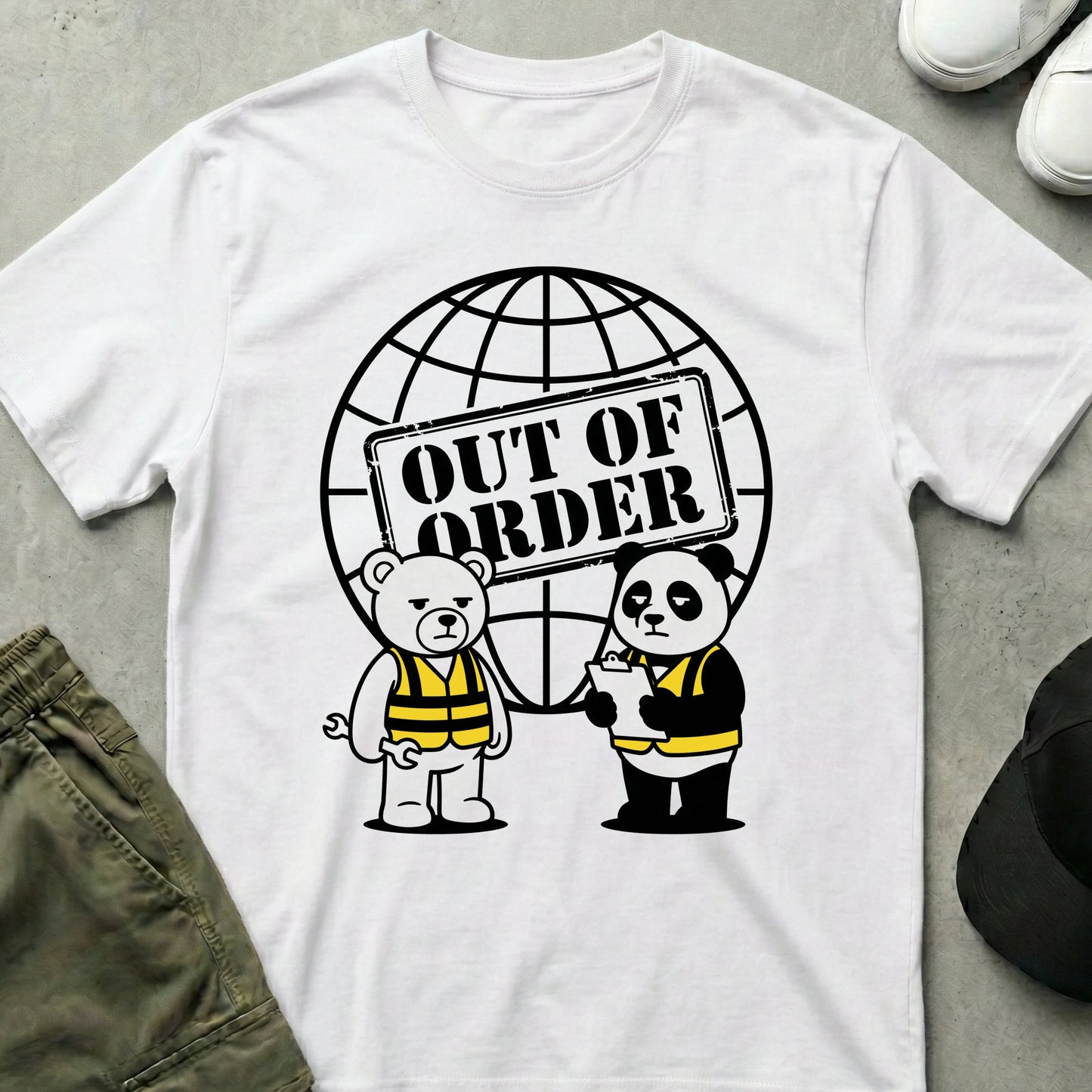 Out of Order T-Shirt White