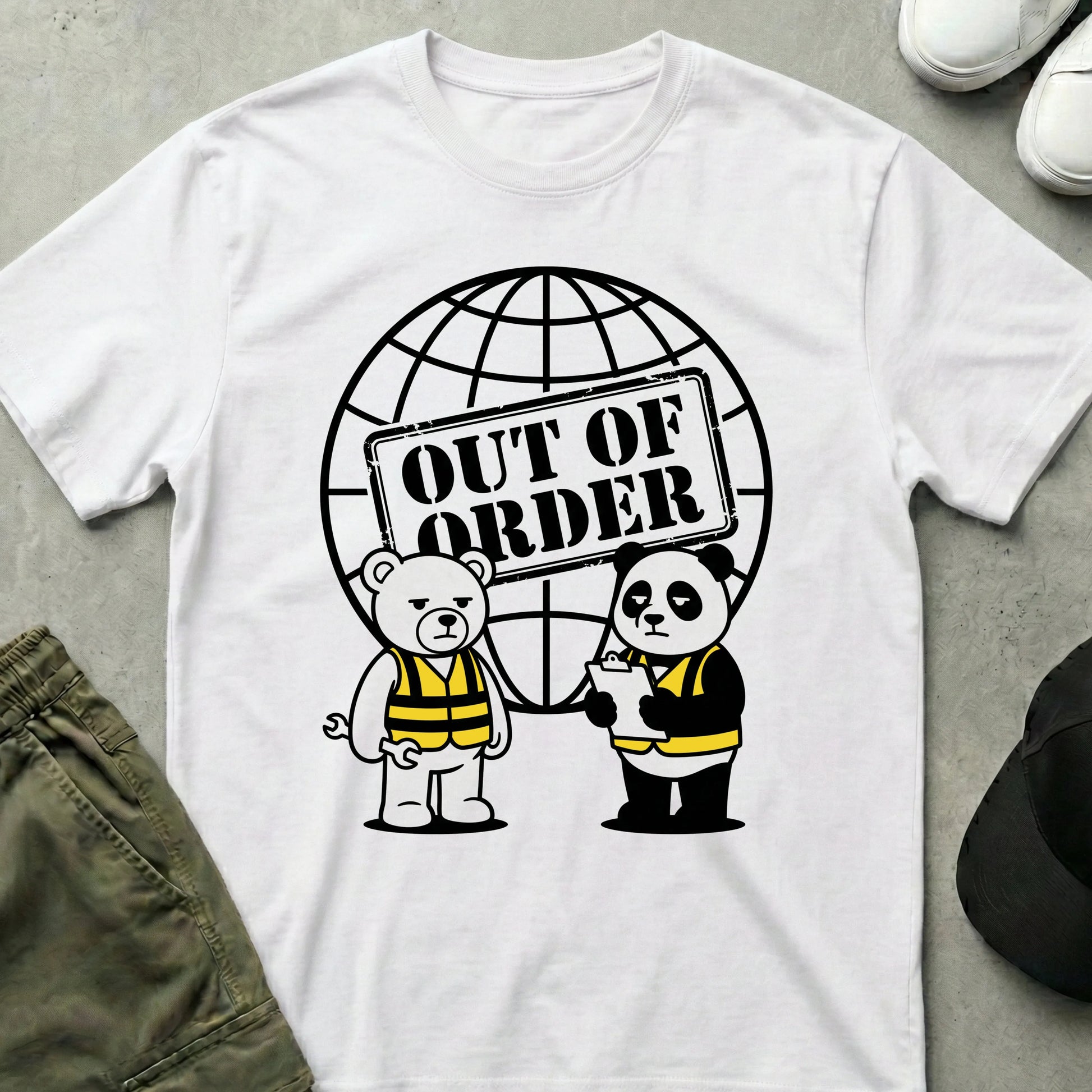 Out of Order T-Shirt White