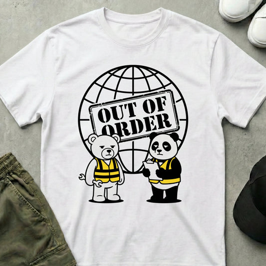 Out of Order T-Shirt White