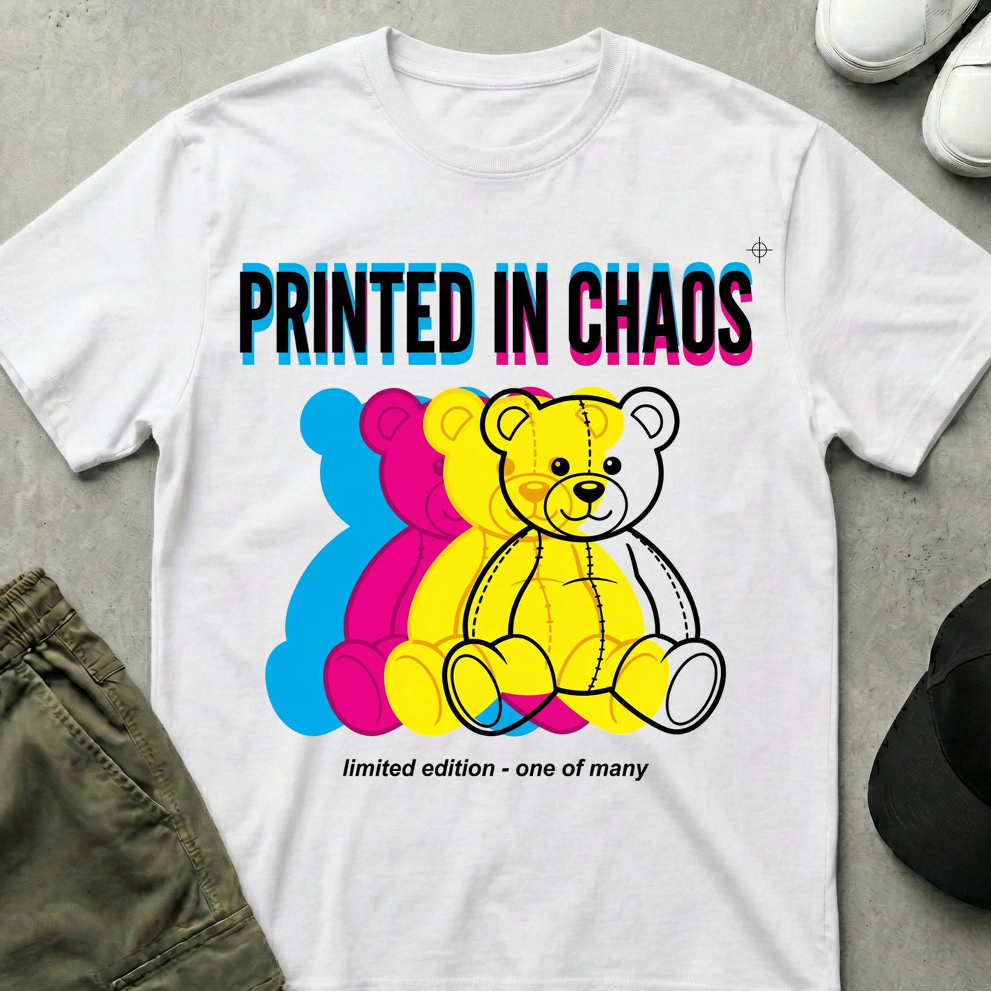 Printed T-Shirt White