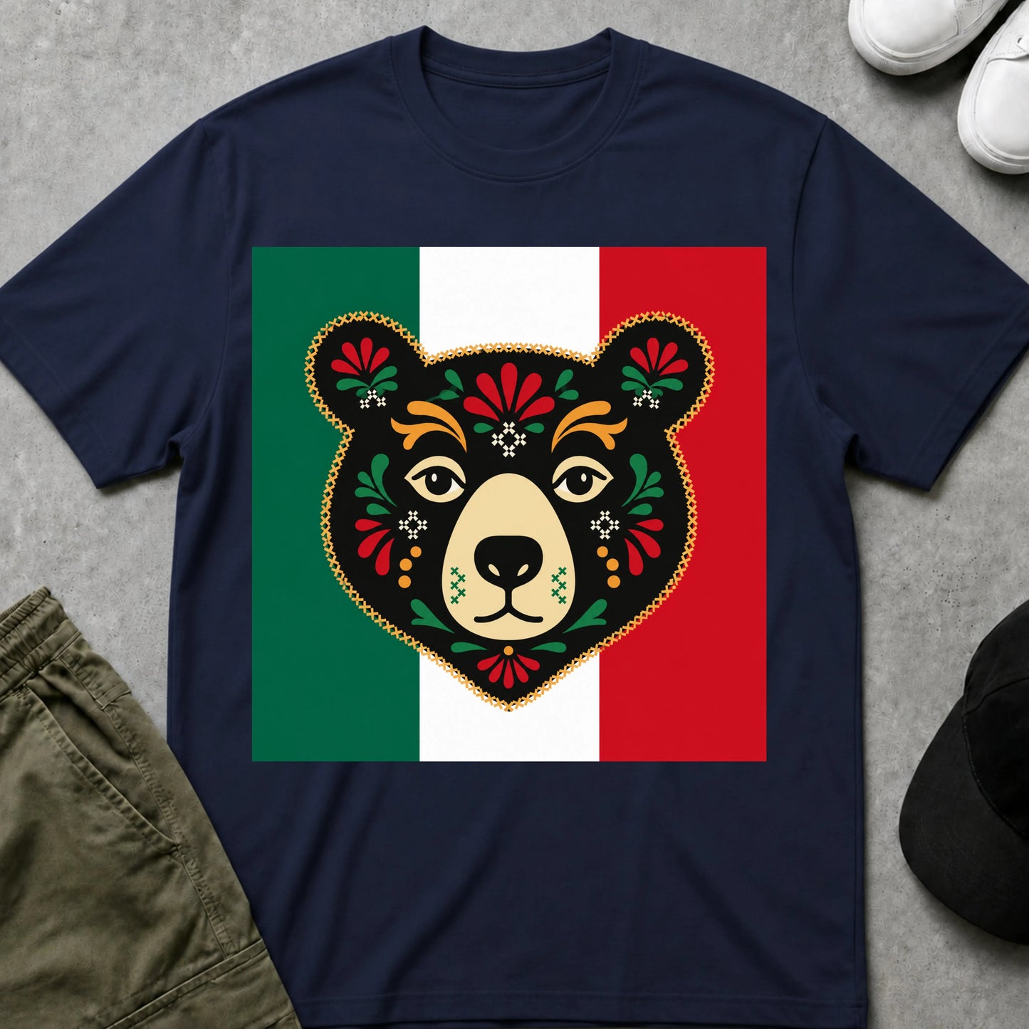 Cool Teds Teddy-Bear Cactus King T-Shirt Navy / S